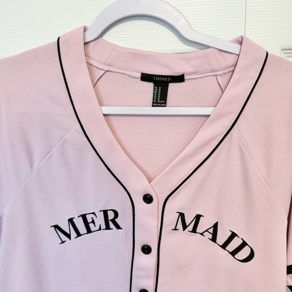 Pink Mermaid Jersey MEDIUM - Picture 2 of 3
